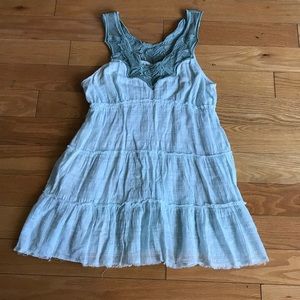 Free People - Sleeveless, Embroidered - EUC